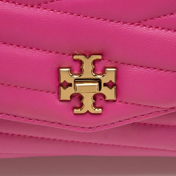 Tory Burch Chevron Leather Kira Top Handle - Picture 8 of 15